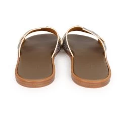 Hermès Hermes Mens Izmir Sandals Ombre Lizard 44 EU -Online Bag Store H SNDL 231016 1 RB 06