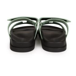 Hermès Hermes Chypre Sandals Vert Jade Epsom Palladium Hardware 36.5 EU -Online Bag Store H SNDL 231017 3 WW 06