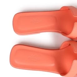 Hermès Hermes Oran Sandals Orange Joey Epsom 39.5 EU -Online Bag Store H SNDL 231107 1 08