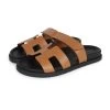 Hermès Hermes Chypre Techno Sandals Naturel Calfskin Palladium Hardware 39 EU -Online Bag Store H SNDL 240102 1 03