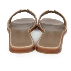 Hermès Hermes Oran Sandals Beige Argile Shiny Lizard 38 EU -Online Bag Store H SNDL 240109 4 06