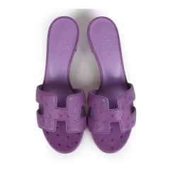 Hermès Hermes Oasis Sandals Violet Parme Ostrich 36 EU -Online Bag Store H SNDL 240115 1 CD 07