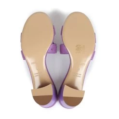 Hermès Hermes Oasis Sandals Violet Parme Ostrich 36 EU -Online Bag Store H SNDL 240115 1 CD 09