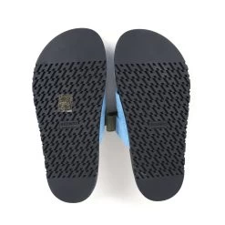 Hermès Hermes Chypre Techno Sandal Bleu Cameo/Vert Suede Palladium Hardware 37.5 EU -Online Bag Store H SNDL 240206 1 09