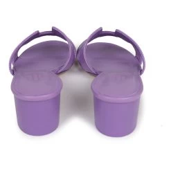 Hermès Hermes Oasis Sandals Violet Calfskin 36.5 EU -Online Bag Store H SNDL 240213 1 06