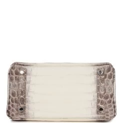 Hermès Hermes Birkin 25 Himalaya Niloticus Crocodile Diamond Encrusted Hardware -Online Bag Store HIMALAYANDIAMOND 06